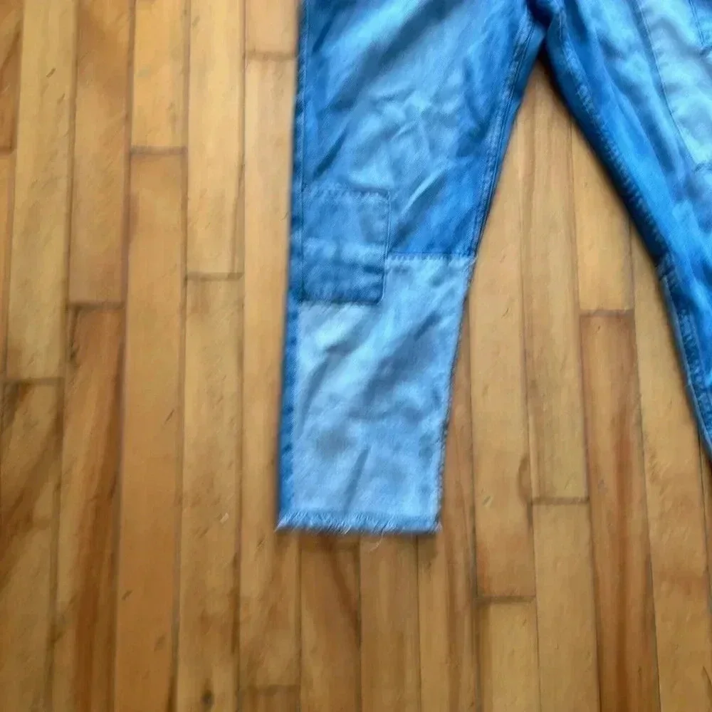 Zara patchwork overalls - Picture 4 of 11